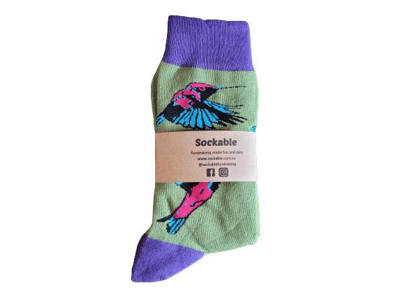 Hummingbird Socks Sockable Fundraising