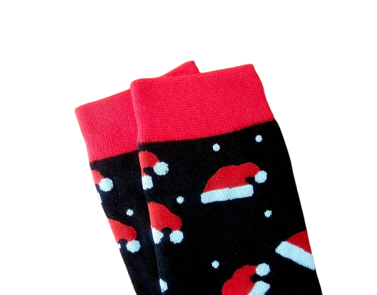 Santa Hat Socks