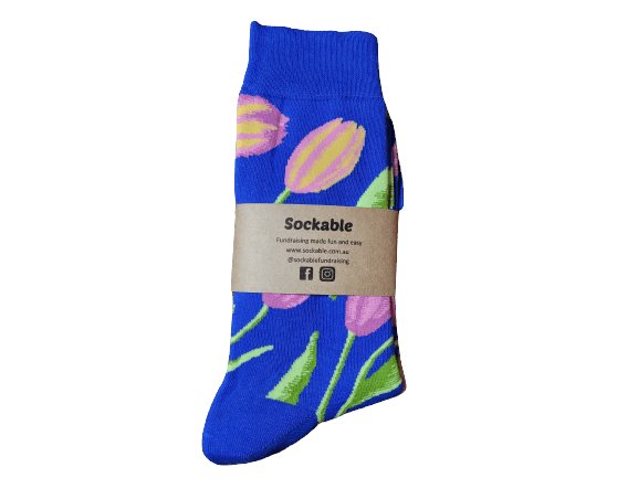 Tulips Socks Socks Sockable Fundraising 