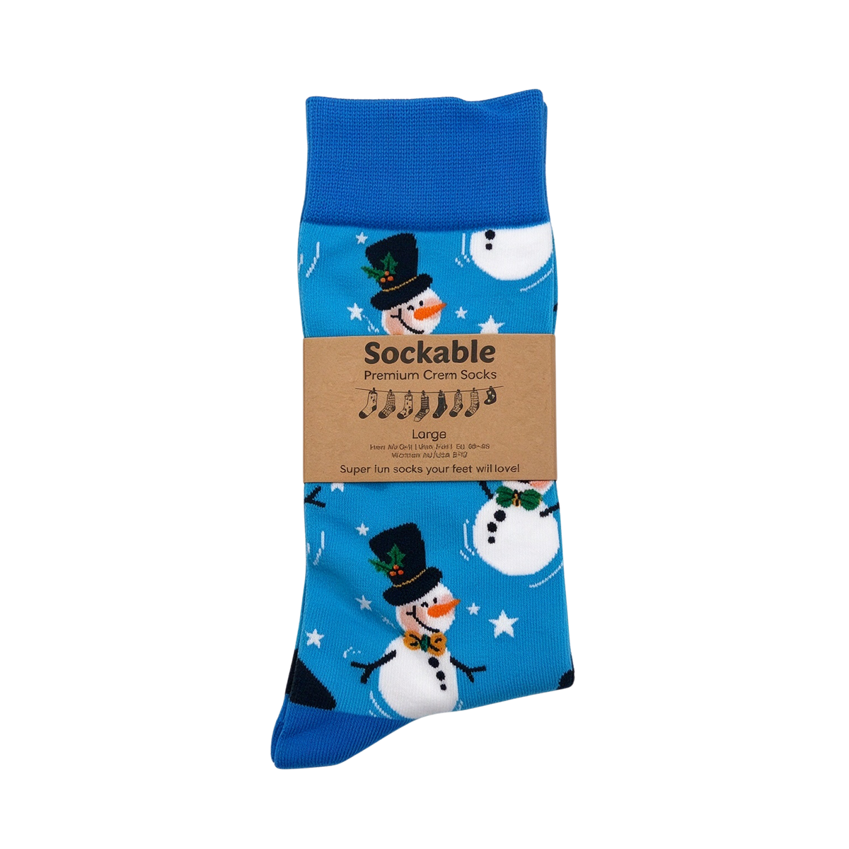 Dapper Snowman Socks