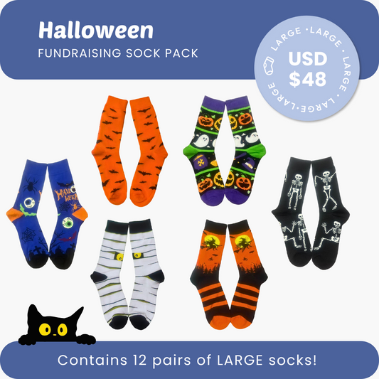 Halloween Fundraising Sock Pack