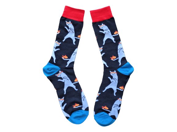 Karate Cat Socks