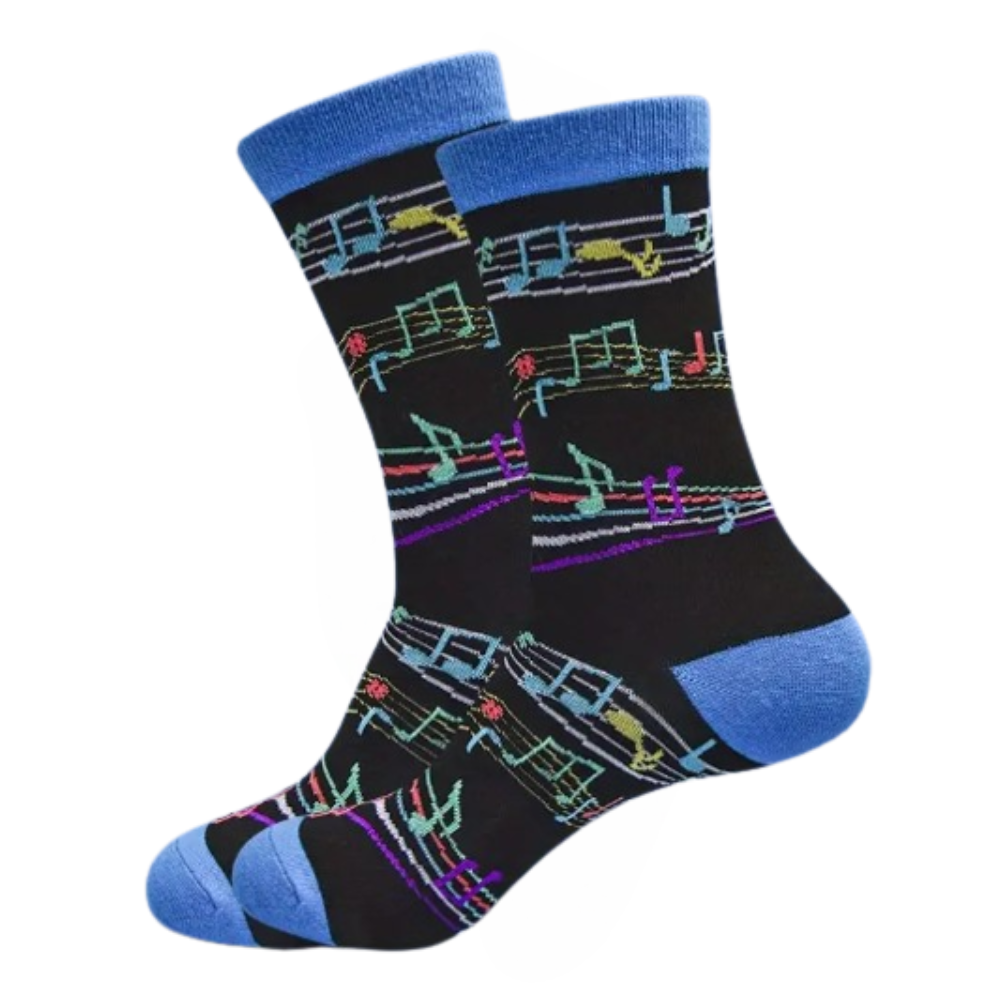 Musical Notes Socks