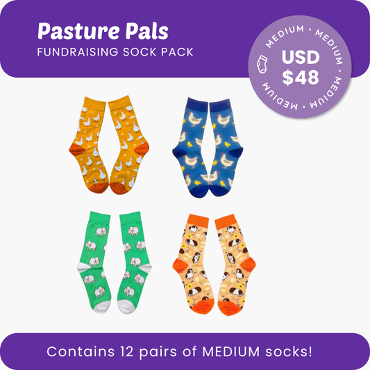 Pasture Pals Fundraising Sock Pack