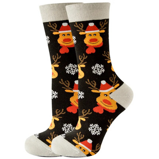 Reindeer Fun Socks