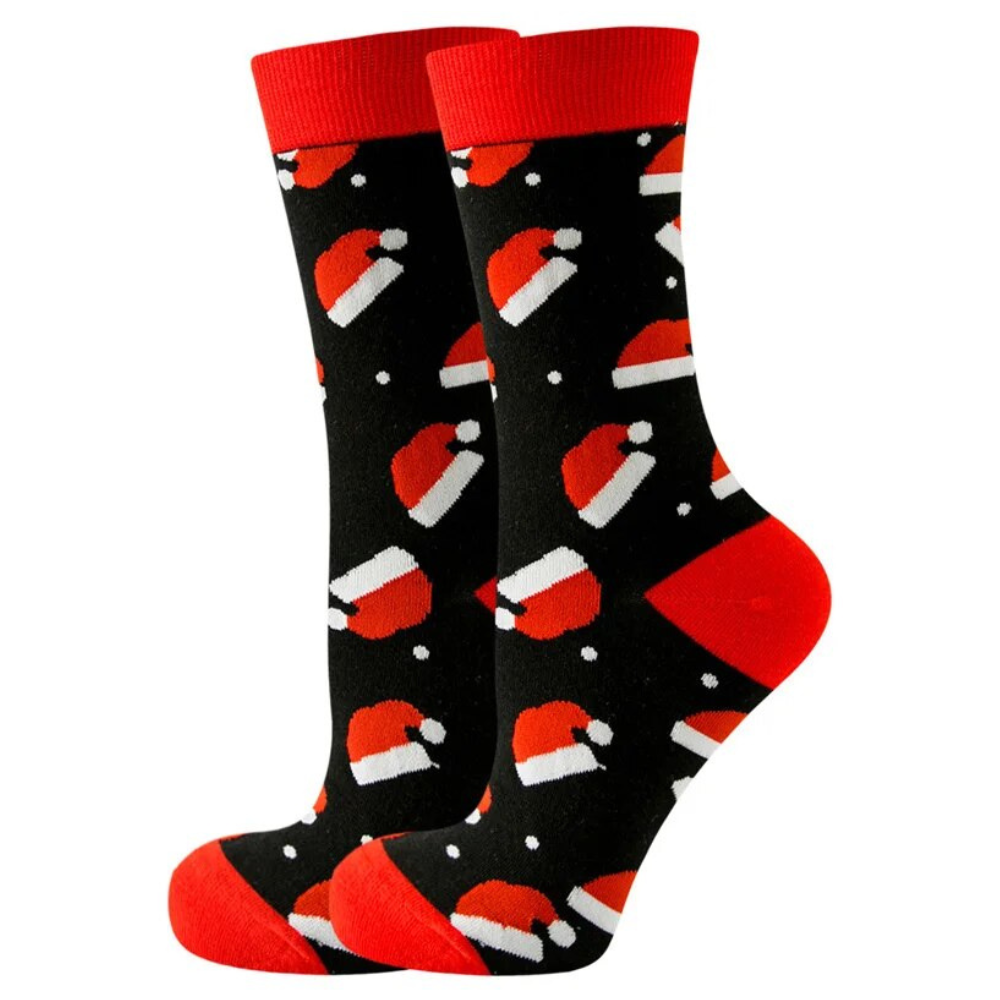 Santa Hat Socks