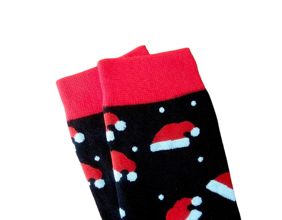 Santa Hat Socks