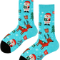 Icy Santa Socks