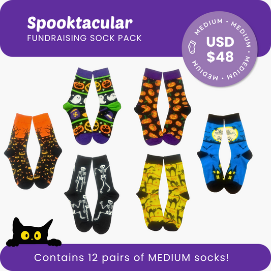 Spooktacular Fundraising Sock Pack