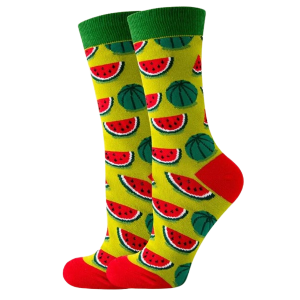 Watermelon Socks
