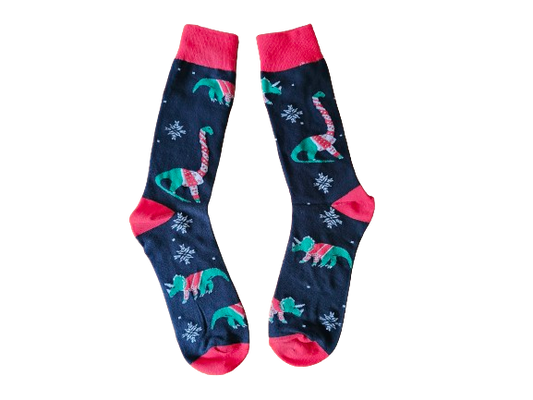 Christmasaurus Socks