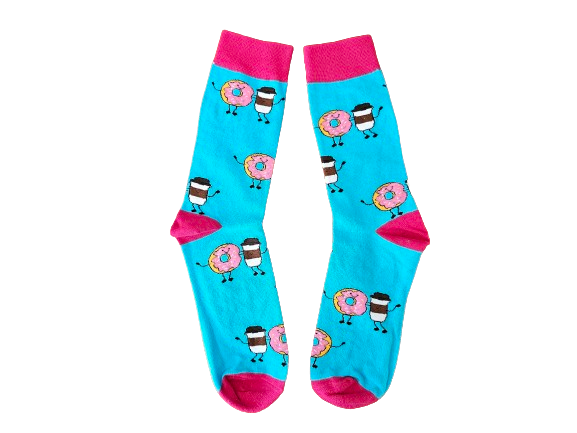 Coffee & Donut Socks