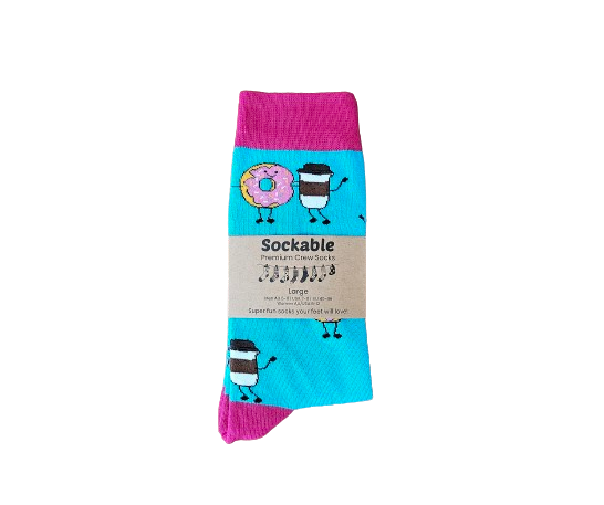 Coffee & Donut Socks