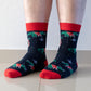 Christmas Dinosaur Socks