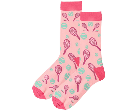Pink Tennis Socks
