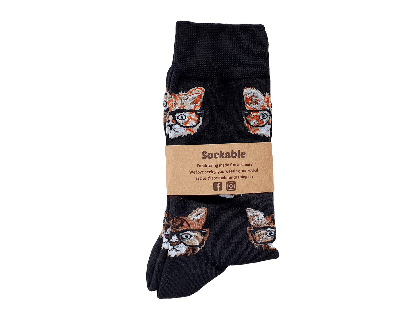 Clever Puss Socks Sockable Fundraising 